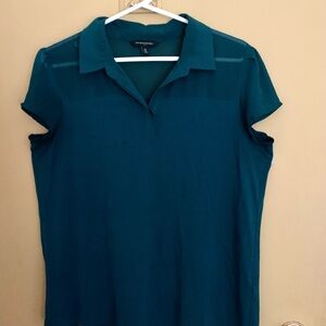 BANANA REPUBLIC , Teal, Size medium shirt/blouse